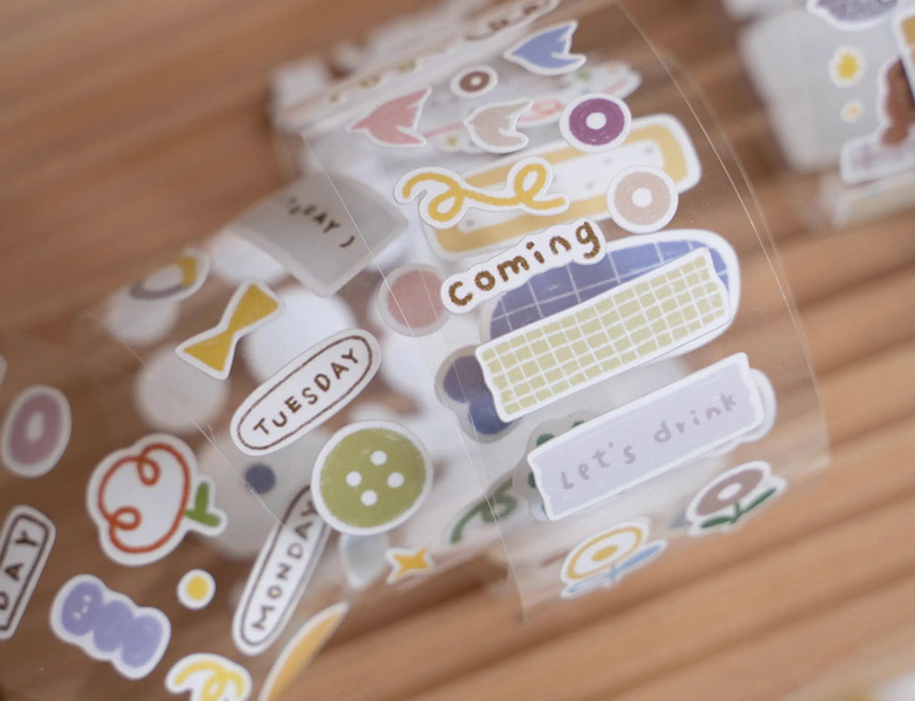 Orange Studio Masking Tape: Kiss-Cut Sticker Tapes – Papergame