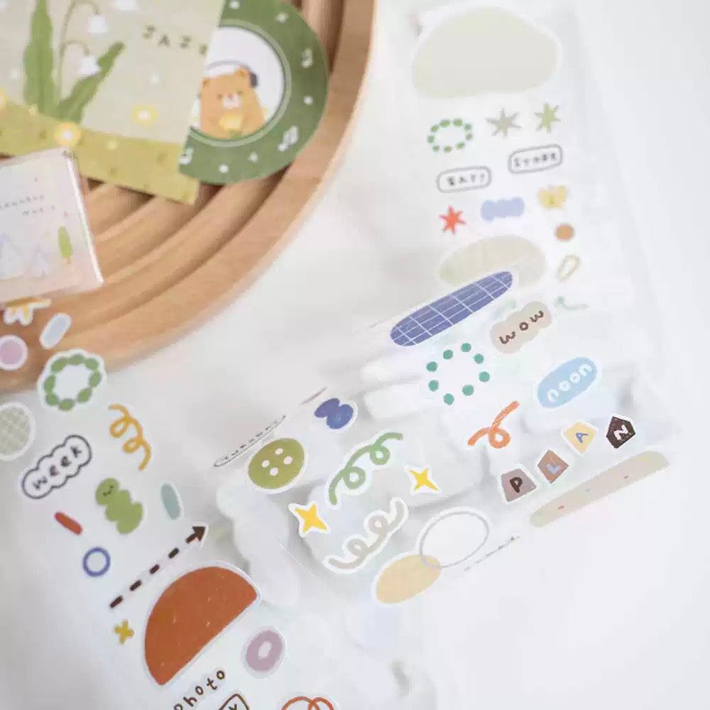 Orange Studio Masking Tape: Kiss-Cut Sticker Tapes