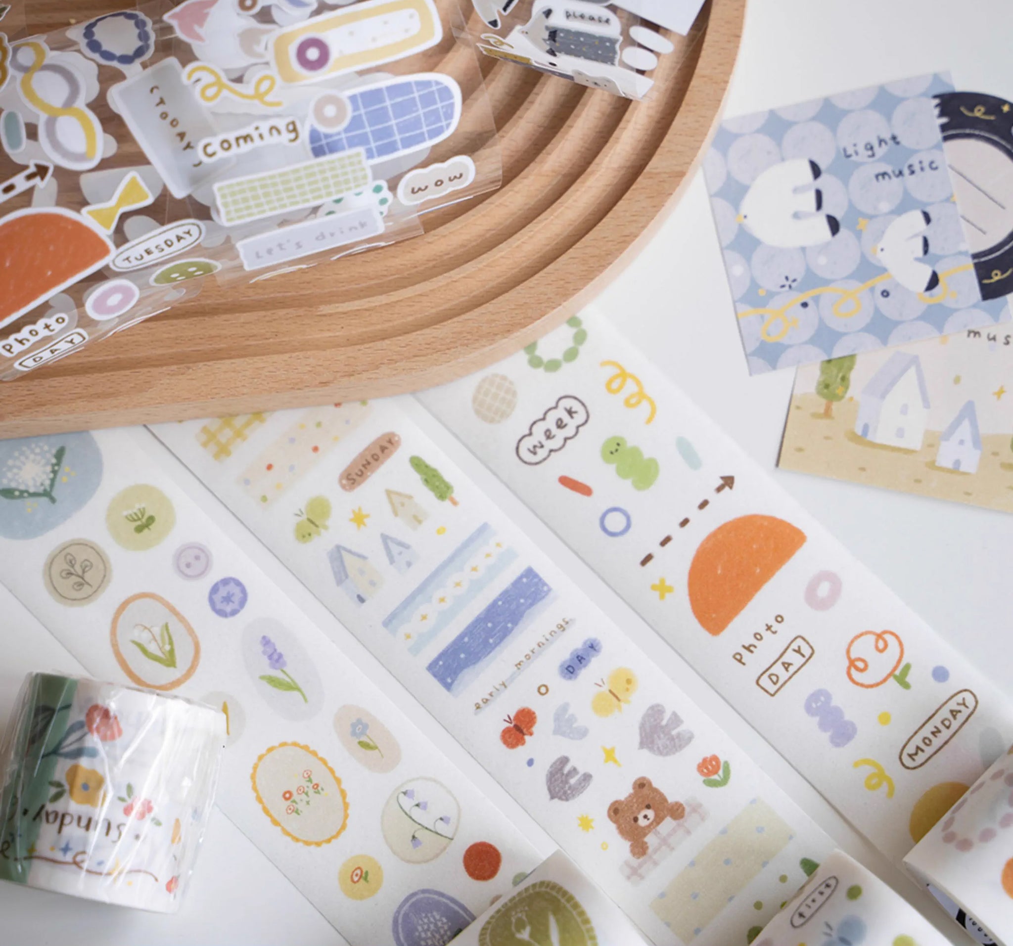 Orange Studio Masking Tape: Kiss-Cut Sticker Tapes