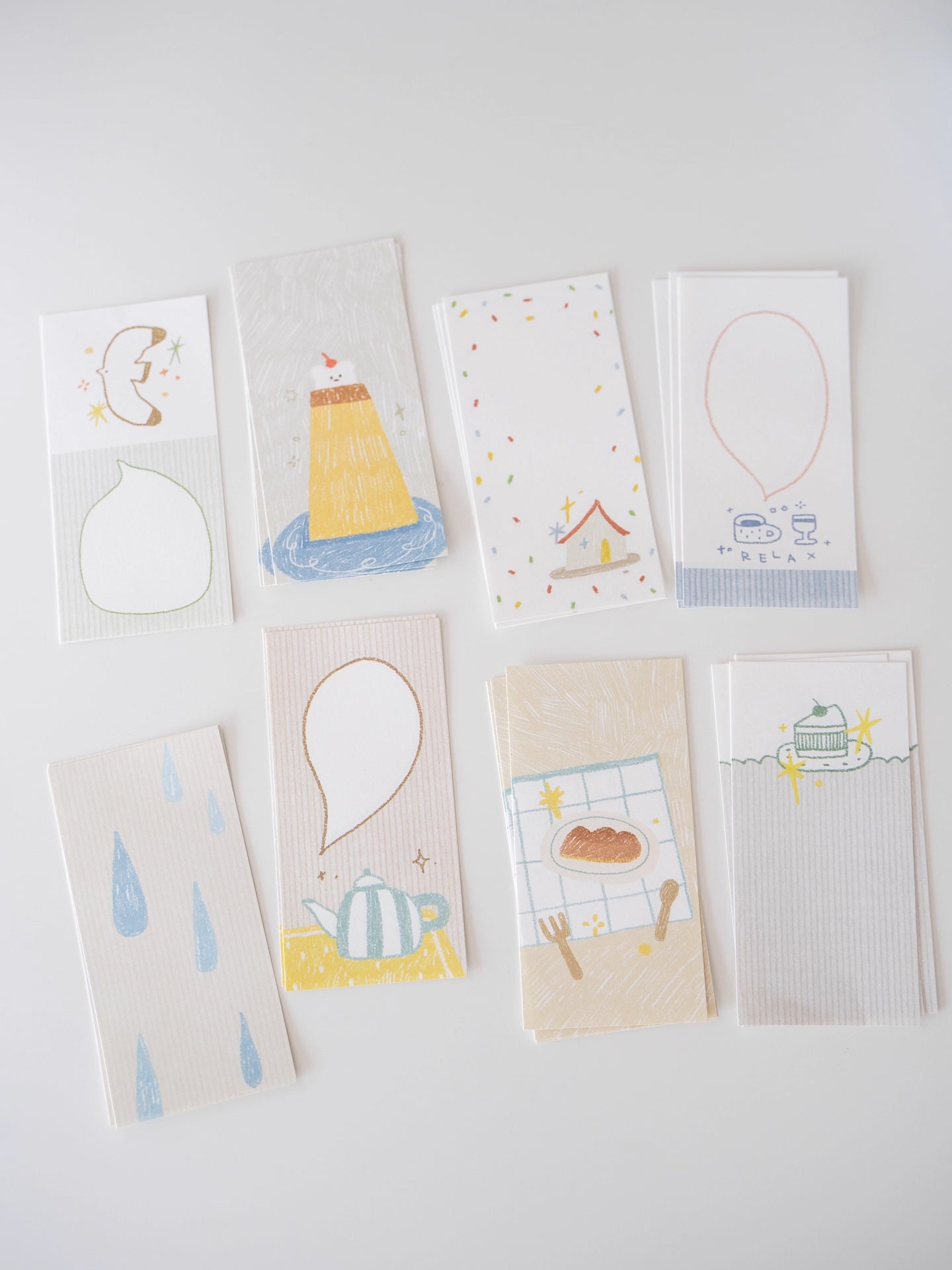 Orange Studio Memo Paper: Menu