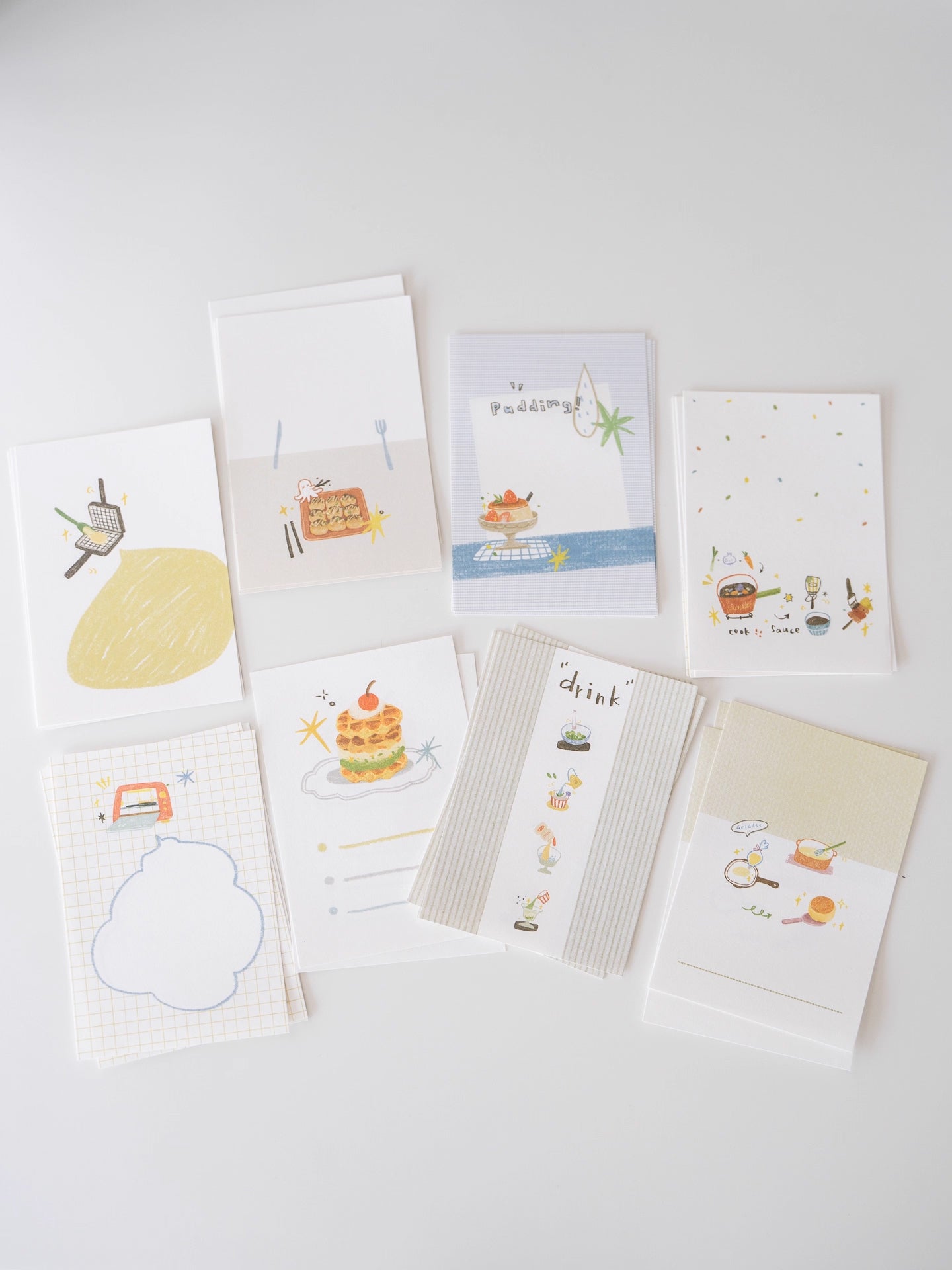 Orange Studio Memo Paper: Menu