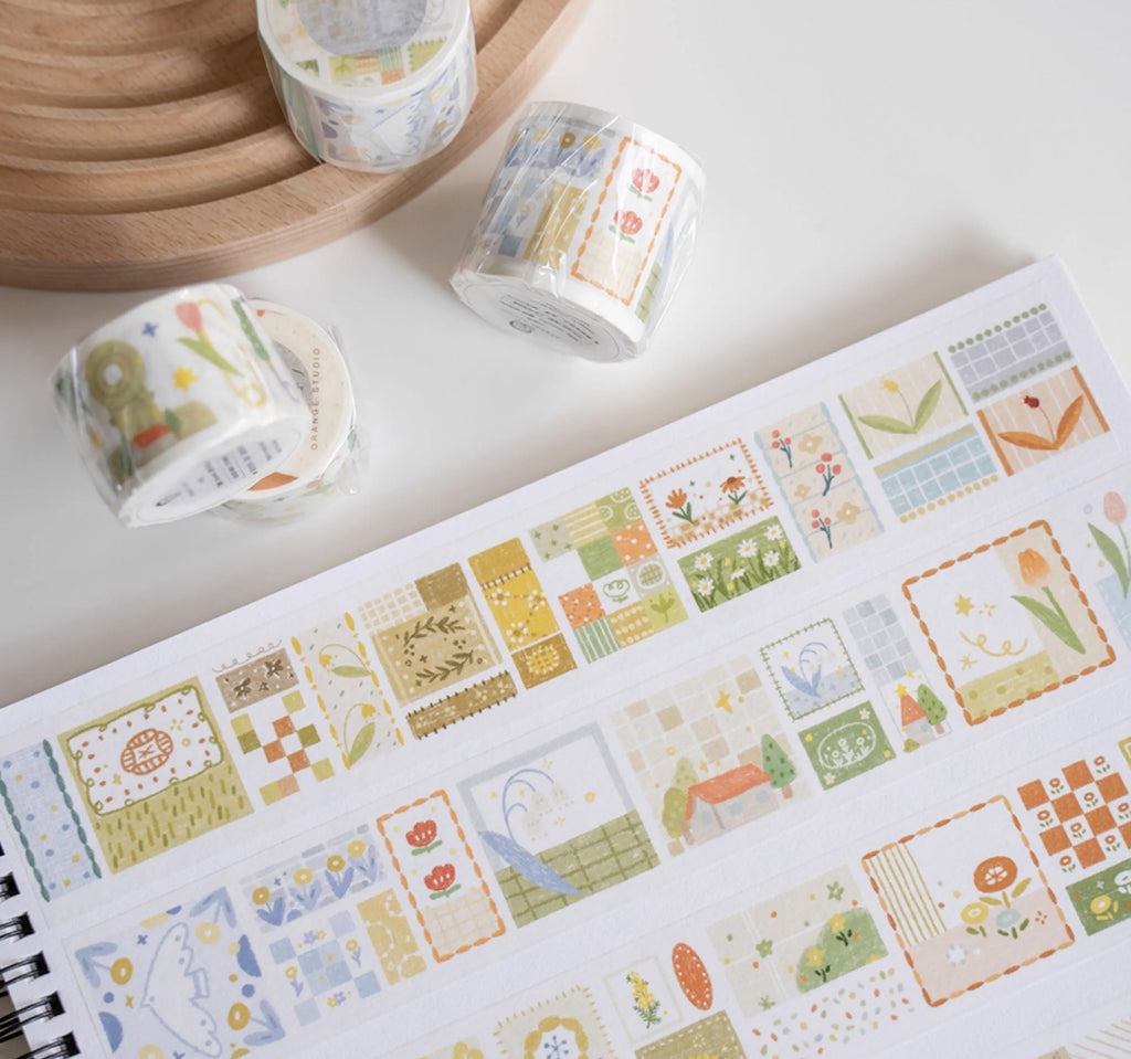 Orange Studio Washi Tape: Patchwork