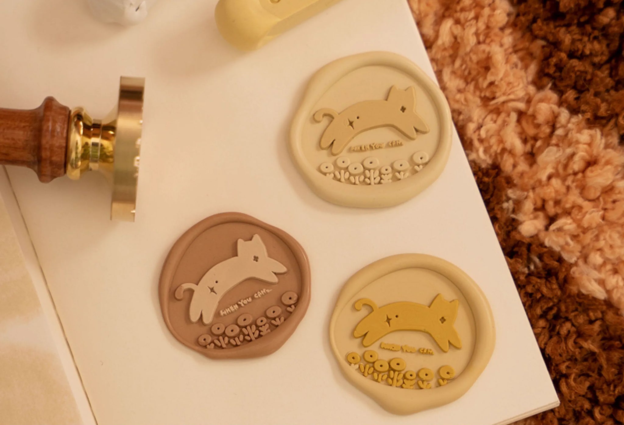 Orange Studio: Spring 2024 Wax Seal Stamps