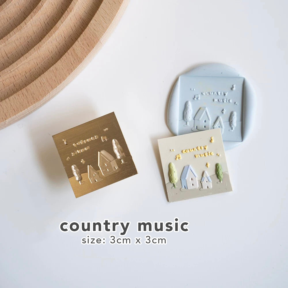 Orange Studio: Spring Music Wax Seal Stamps