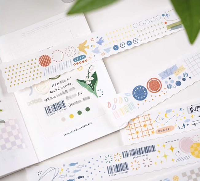 Orange Studio Washi Tape: Stars and Dots