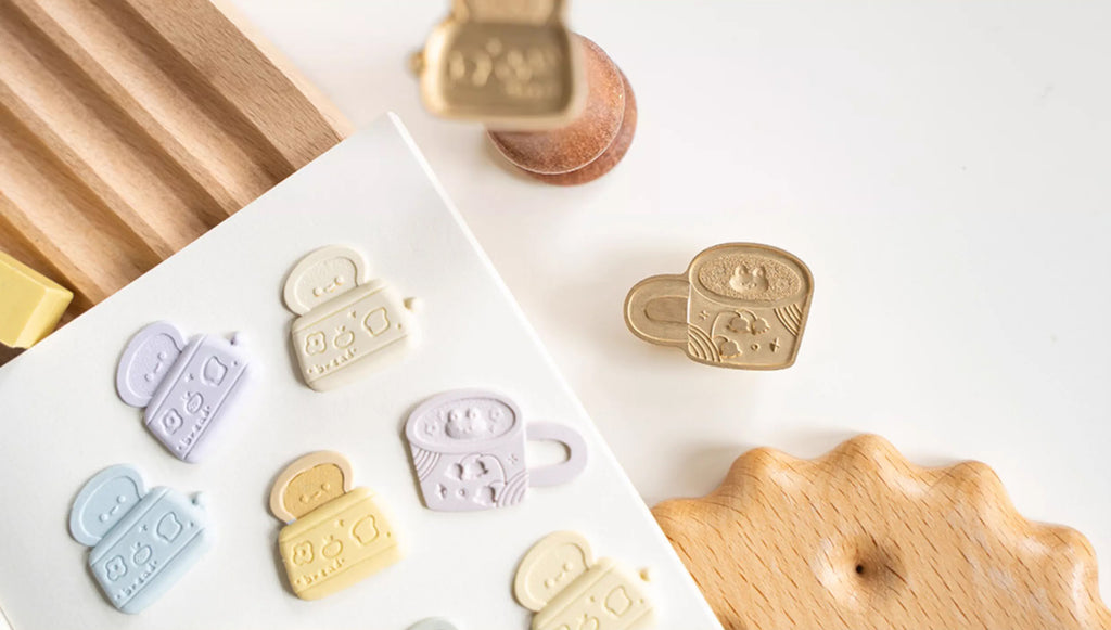 Orange Studio: Toast and Latte Wax Seal Stamp