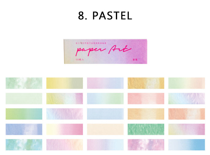 Sticker Paper Pads Paper Art Washi Sticker Pad – Papergame
