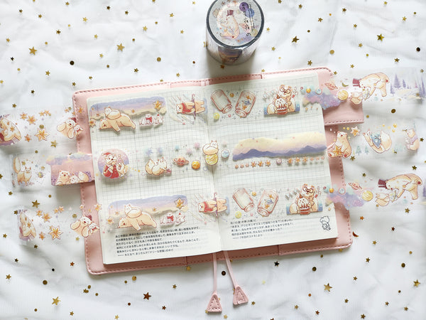 Ben and Pochi: Starry Night PET Tape