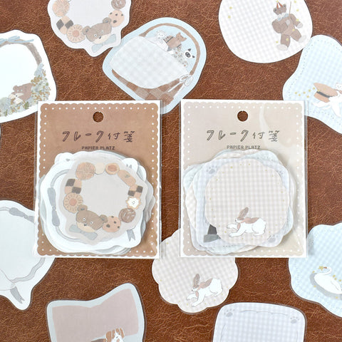 Tobimatsu Shochirou x Papier Platz: Flake Sticky Notes