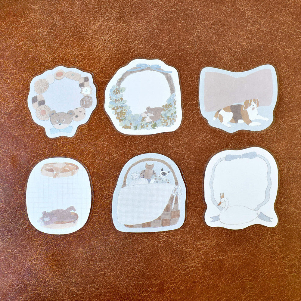 Tobimatsu Shochirou x Papier Platz: Flake Sticky Notes
