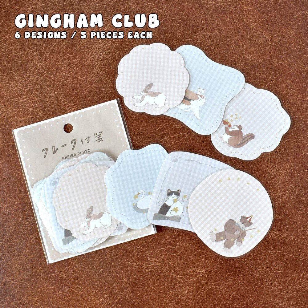 Tobimatsu Shochirou x Papier Platz: Flake Sticky Notes