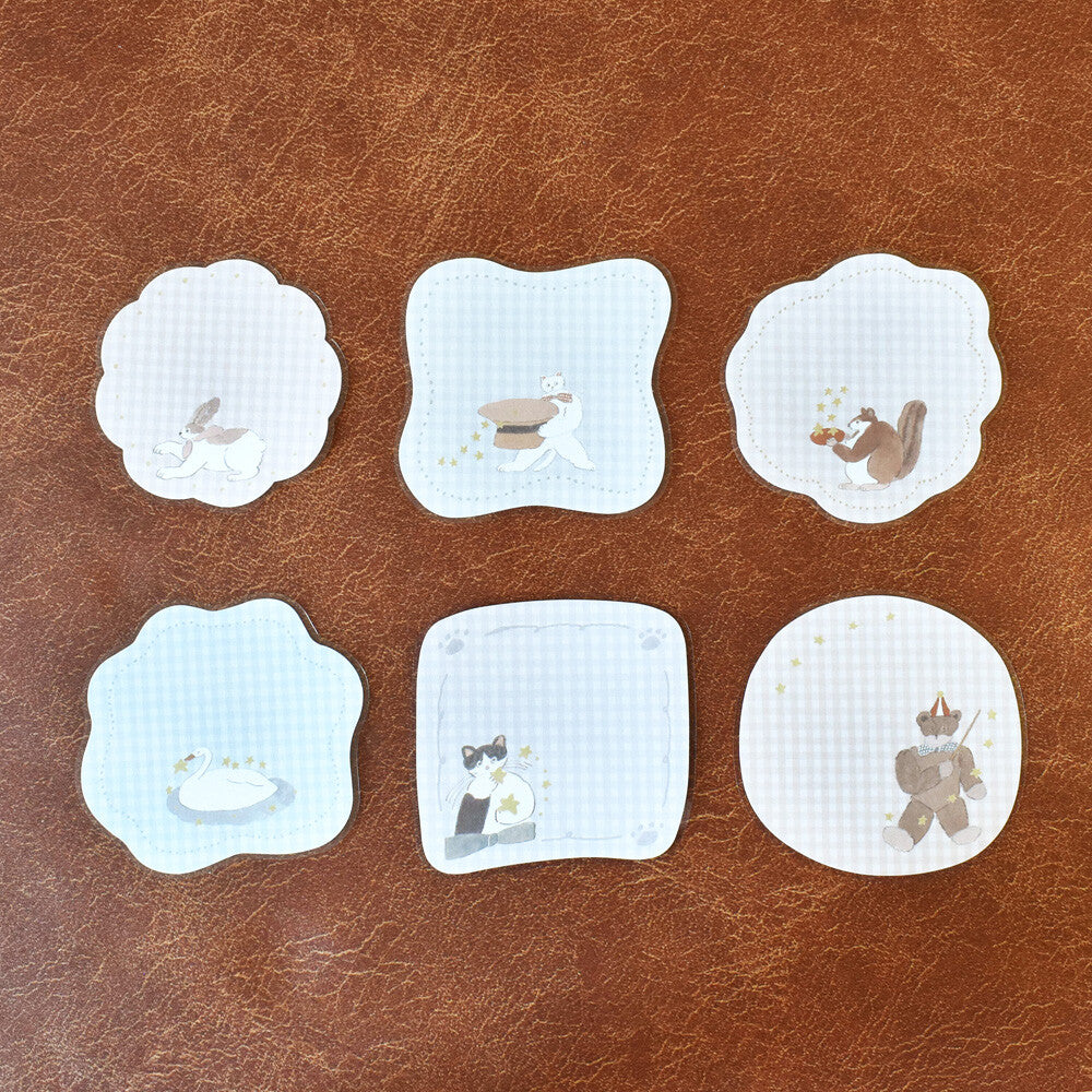 Tobimatsu Shochirou x Papier Platz: Flake Sticky Notes