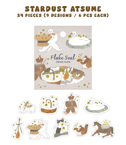 Tobimatsu Shochirou x Papier Platz: Sticker Flakes