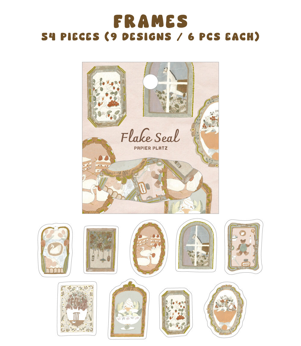 Tobimatsu Shochirou x Papier Platz: Sticker Flakes