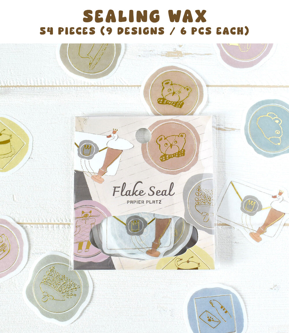 Tobimatsu Shochirou x Papier Platz: Sticker Flakes