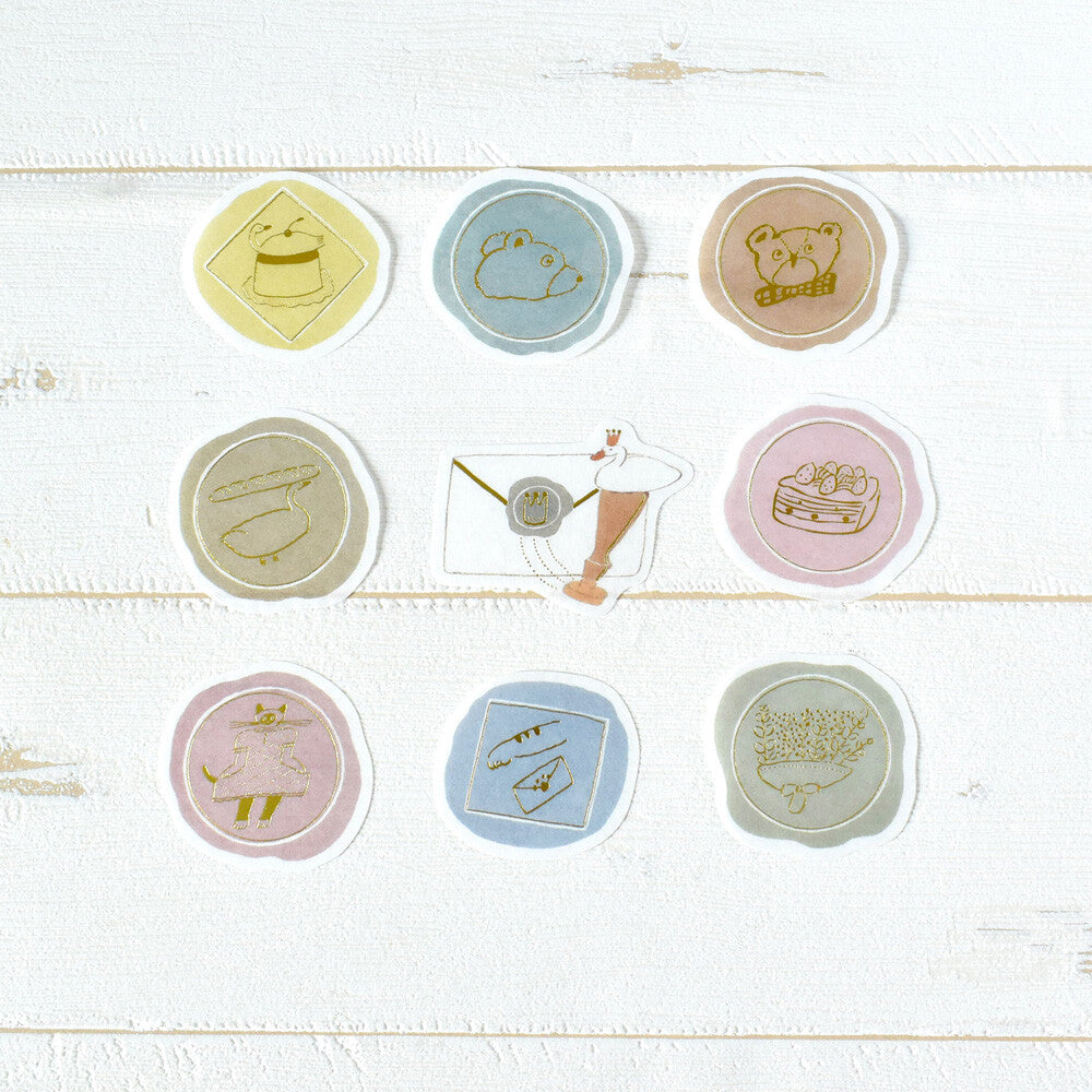 Tobimatsu Shochirou x Papier Platz: Sticker Flakes