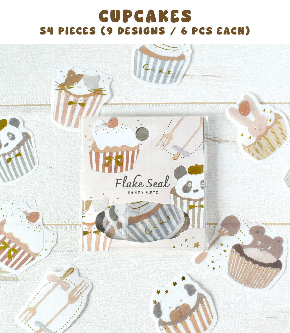 Tobimatsu Shochirou x Papier Platz: Sticker Flakes