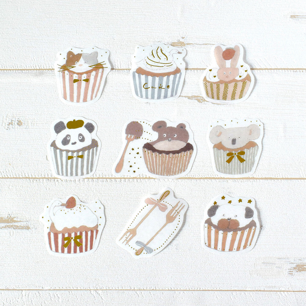 Tobimatsu Shochirou x Papier Platz: Sticker Flakes
