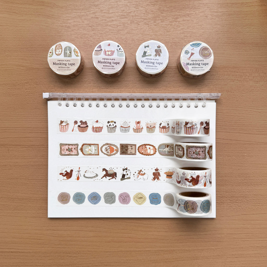 Tobimatsu Shochirou x Papier Platz: Washi Tape