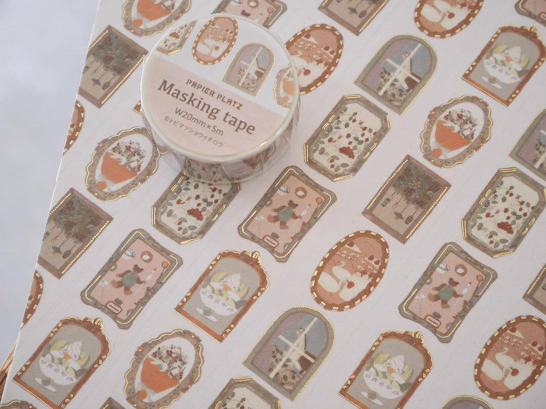 Tobimatsu Shochirou x Papier Platz: Washi Tape