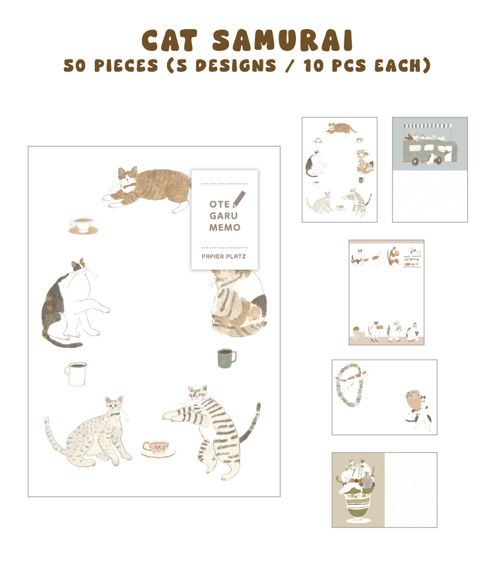 Tobimatsu Shochirou x Papier Platz: Memo Pad