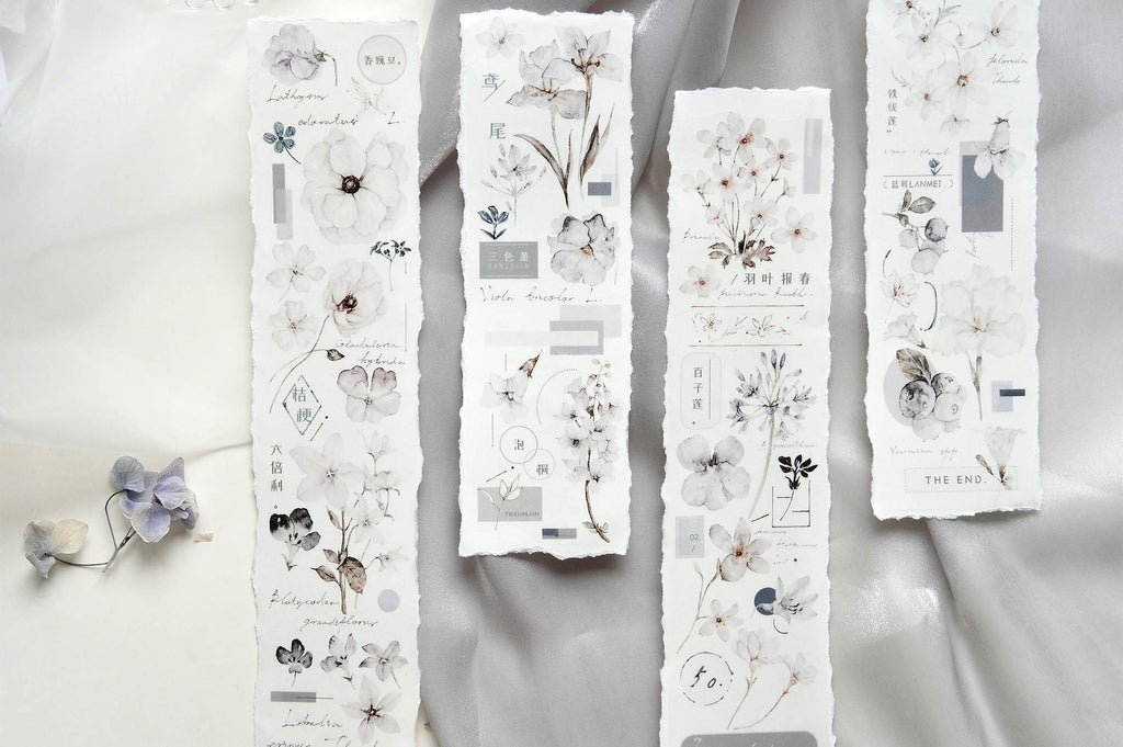 Freckles Tea VOL. 3: Plain White Mist Blue Masking Tape – Papergame