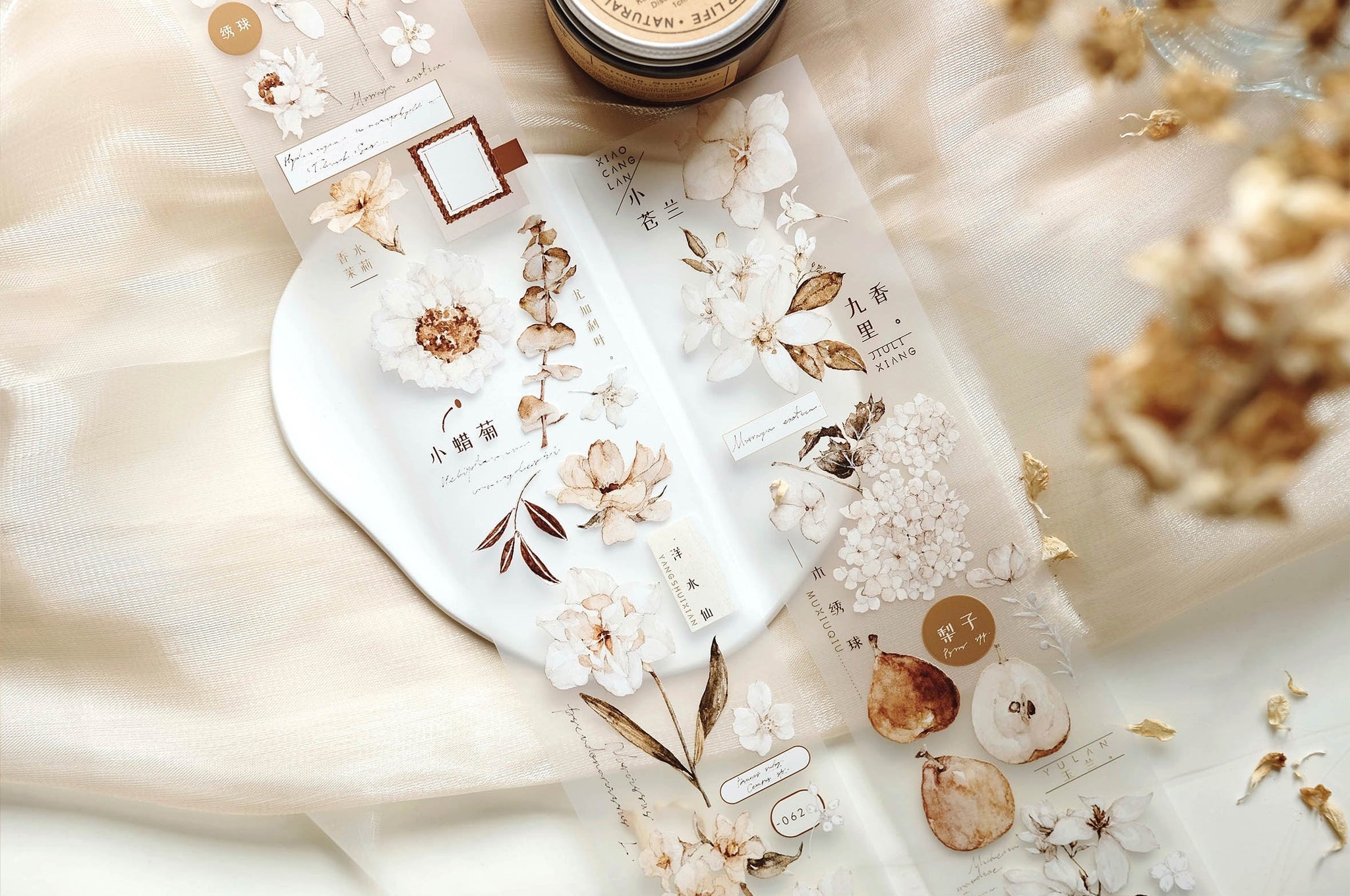 Freckles Tea VOL. 3: Plain White Tea Brown Masking Tape