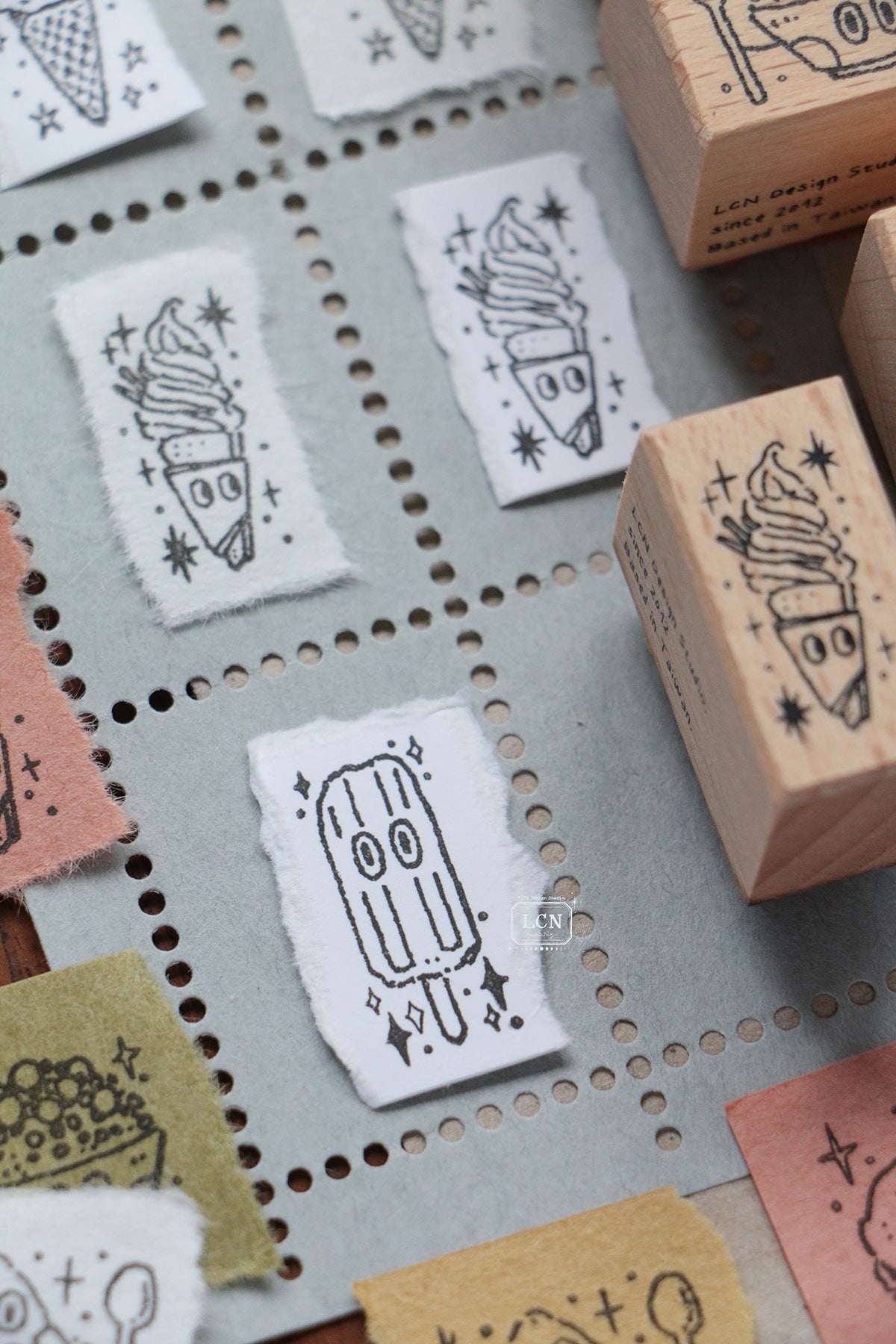 【PRE-ORDER】LCN Design Studio: Fall 2026 Rubber Stamps