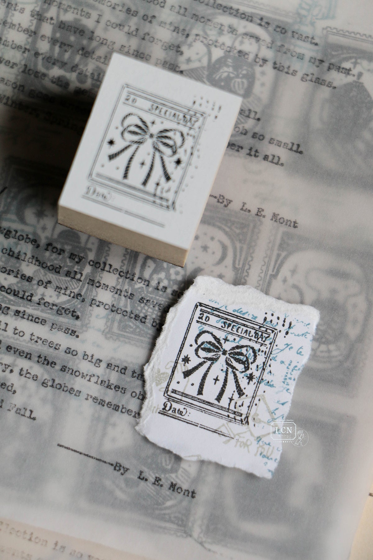 【PRE-ORDER】LCN Design Studio: Winter 2026 Rubber Stamps
