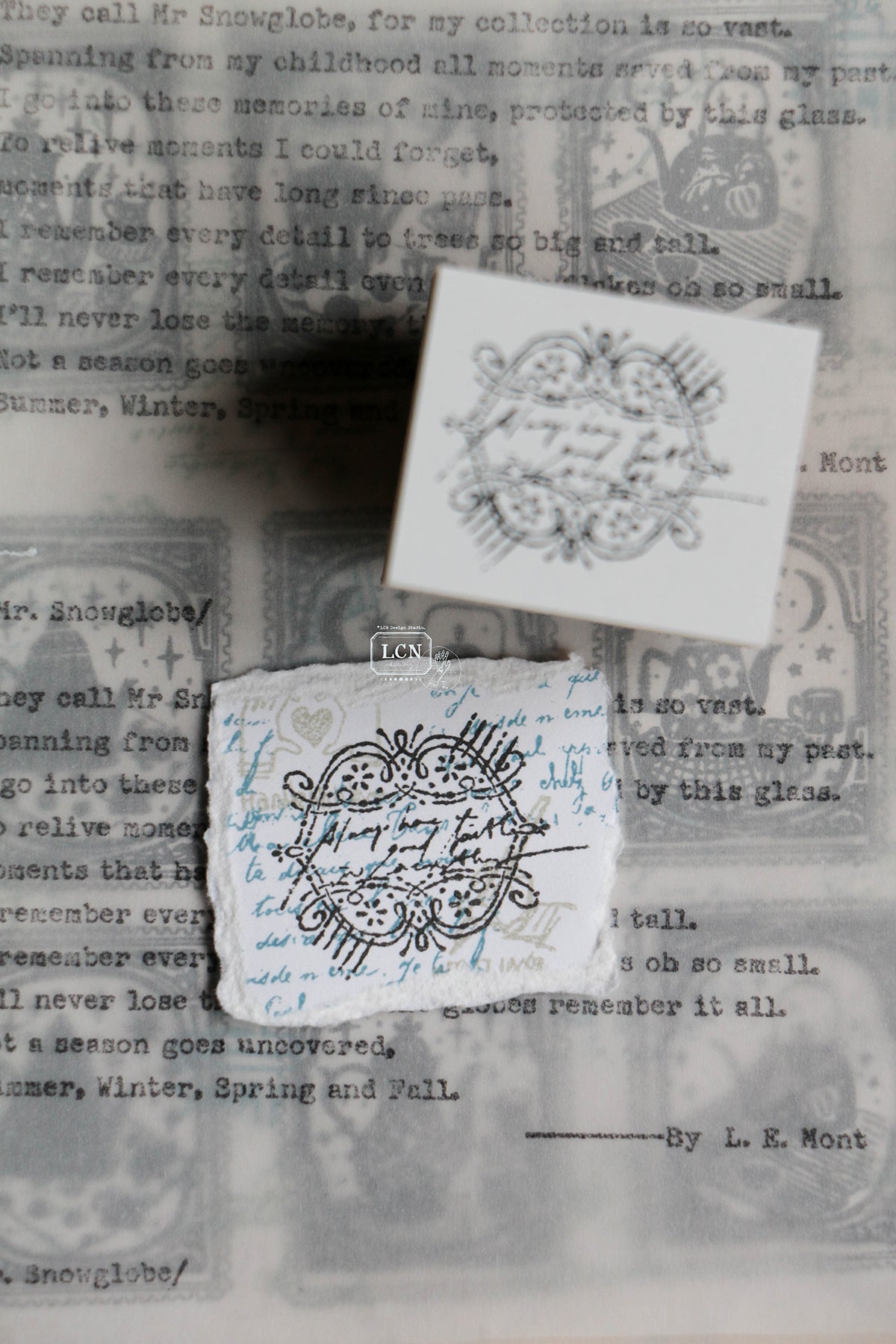 【PRE-ORDER】LCN Design Studio: Winter 2026 Rubber Stamps