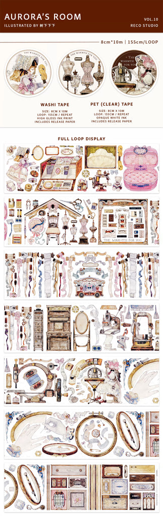 Reco Studio Masking Tape: Aurora's Room