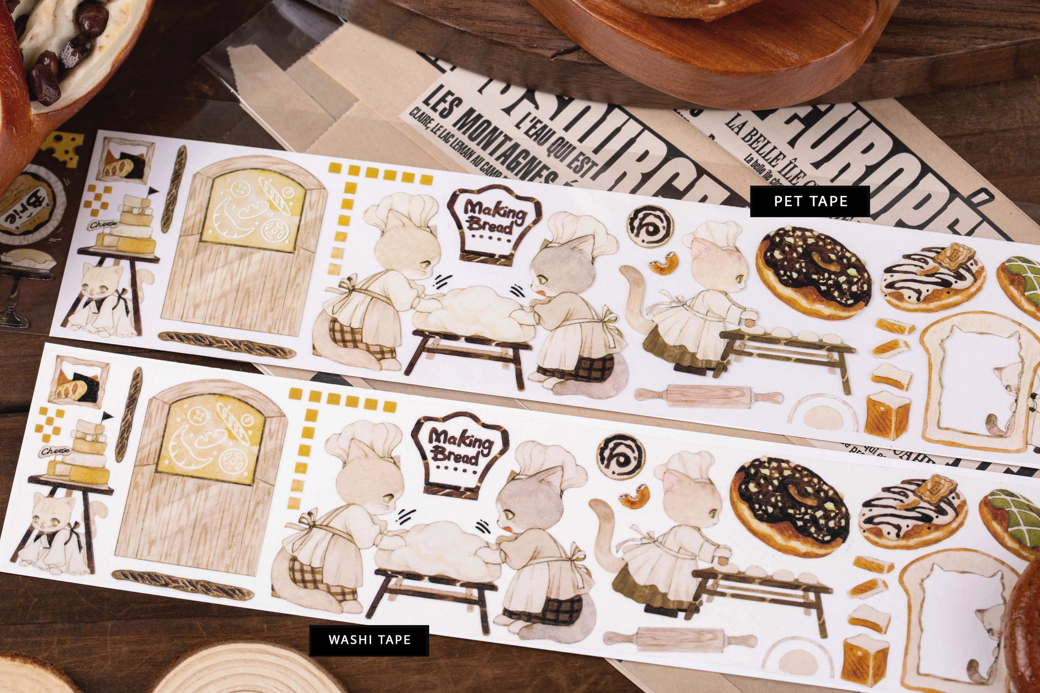 Reco Studio Masking Tape: Kitty Bakery