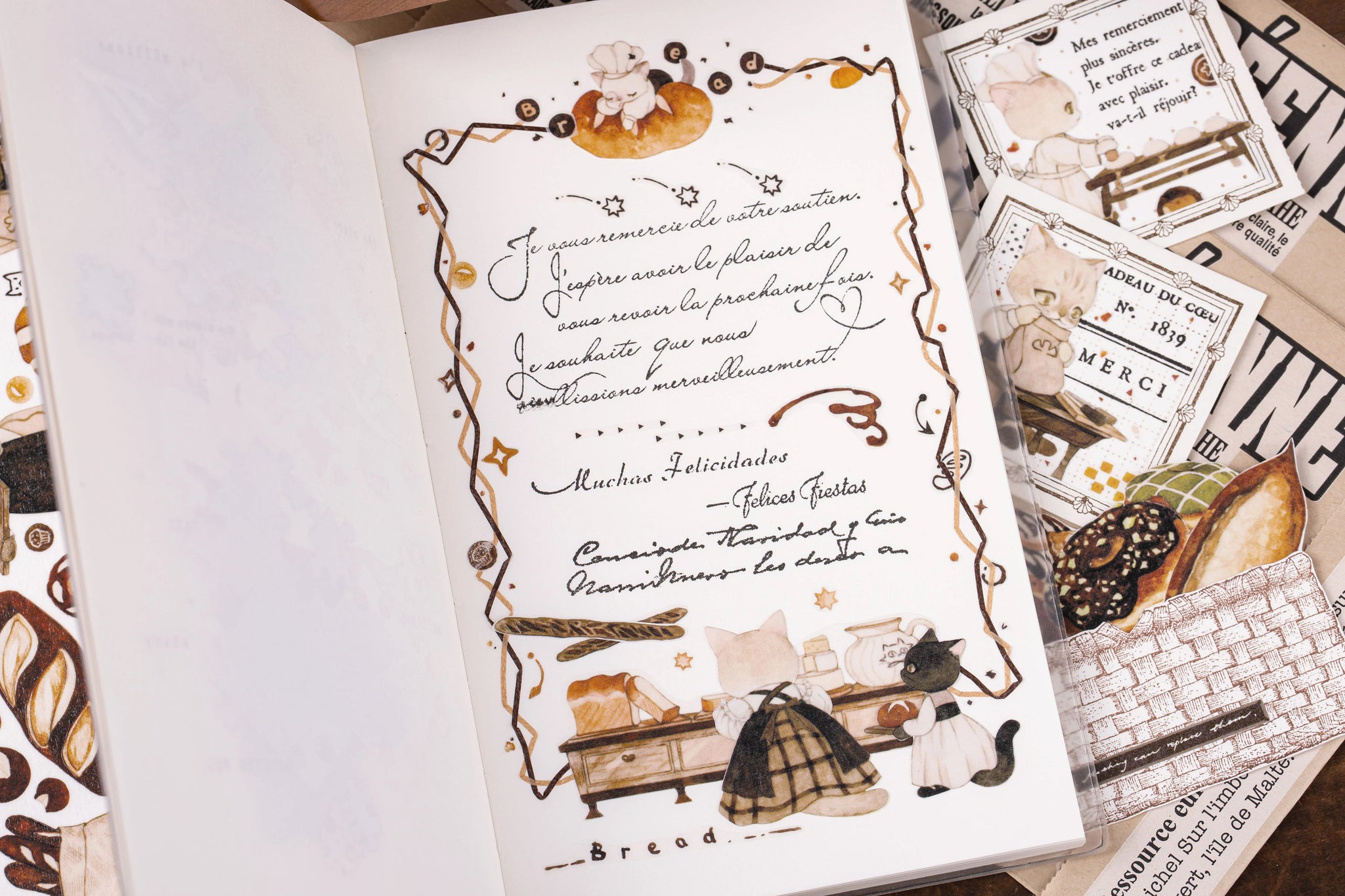 Reco Studio Masking Tape: Kitty Bakery