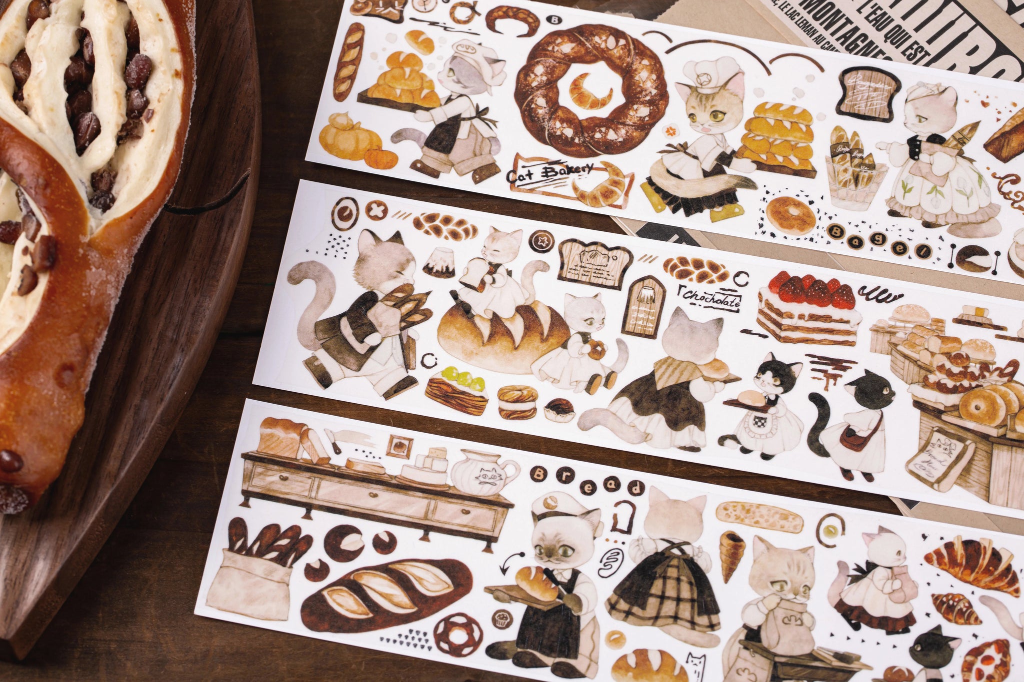 Reco Studio Masking Tape: Kitty Bakery