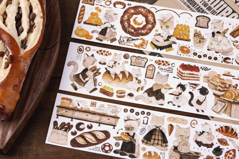 Reco Studio Masking Tape: Kitty Bakery