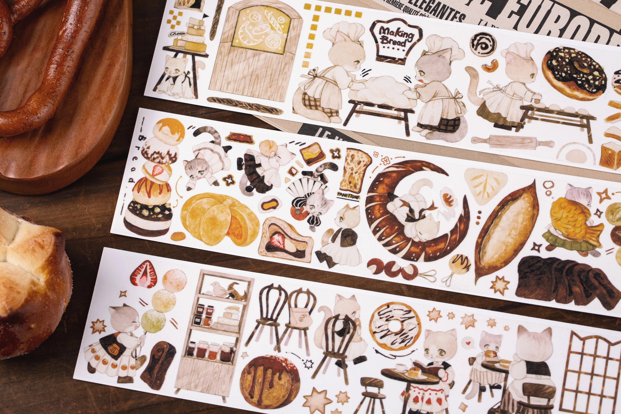 Reco Studio Masking Tape: Kitty Bakery