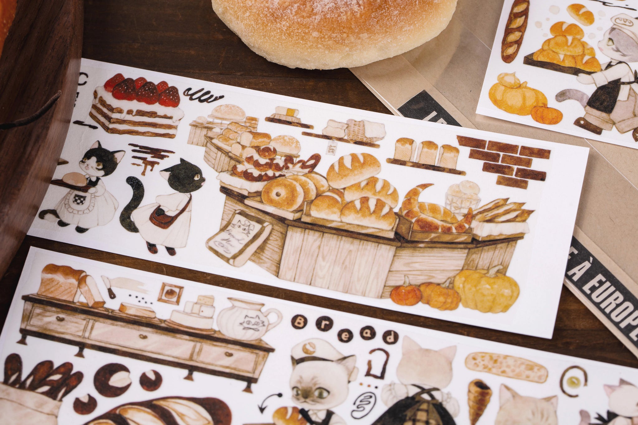 Reco Studio Masking Tape: Kitty Bakery