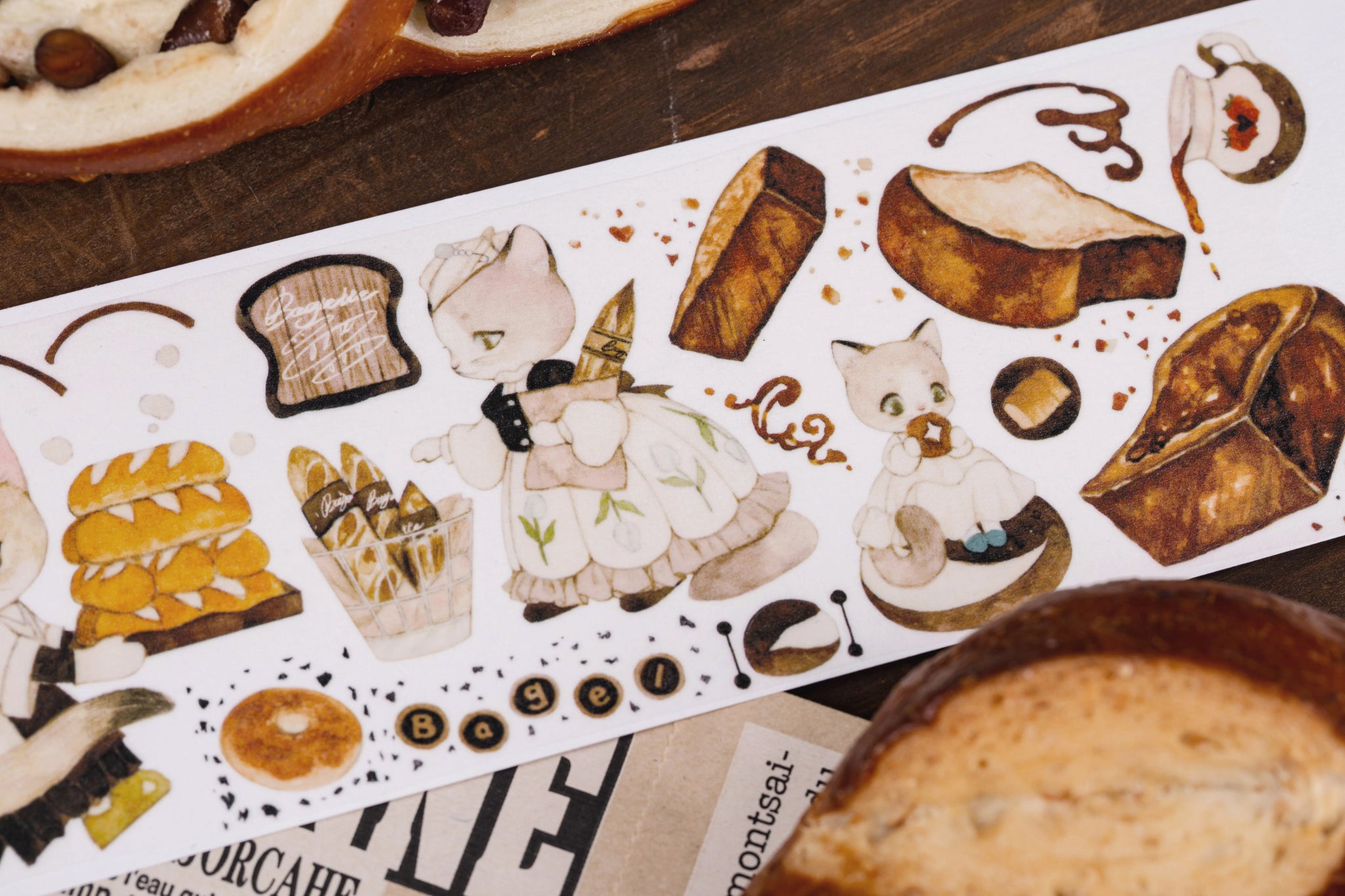 Reco Studio Masking Tape: Kitty Bakery