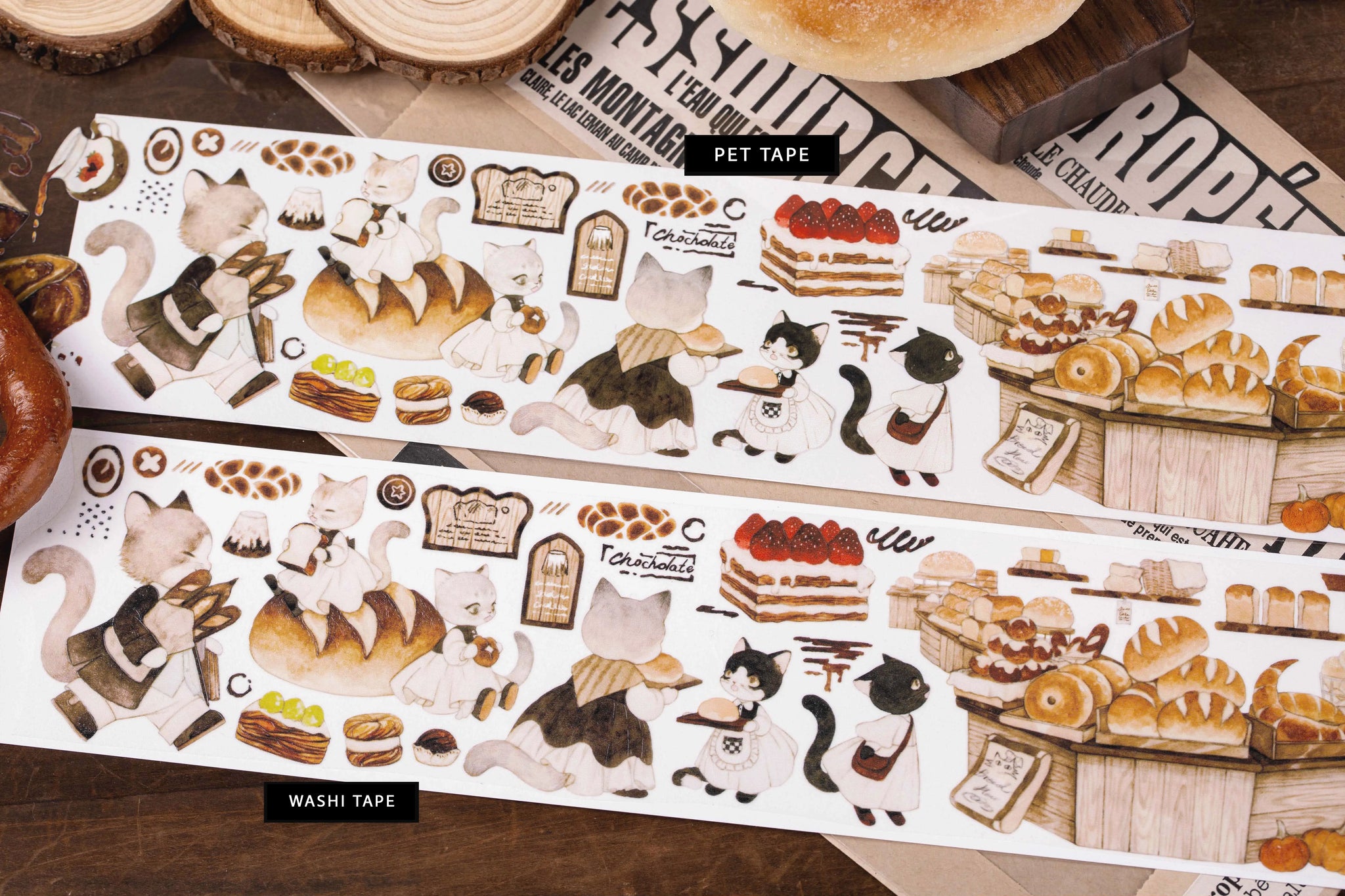 Reco Studio Masking Tape: Kitty Bakery
