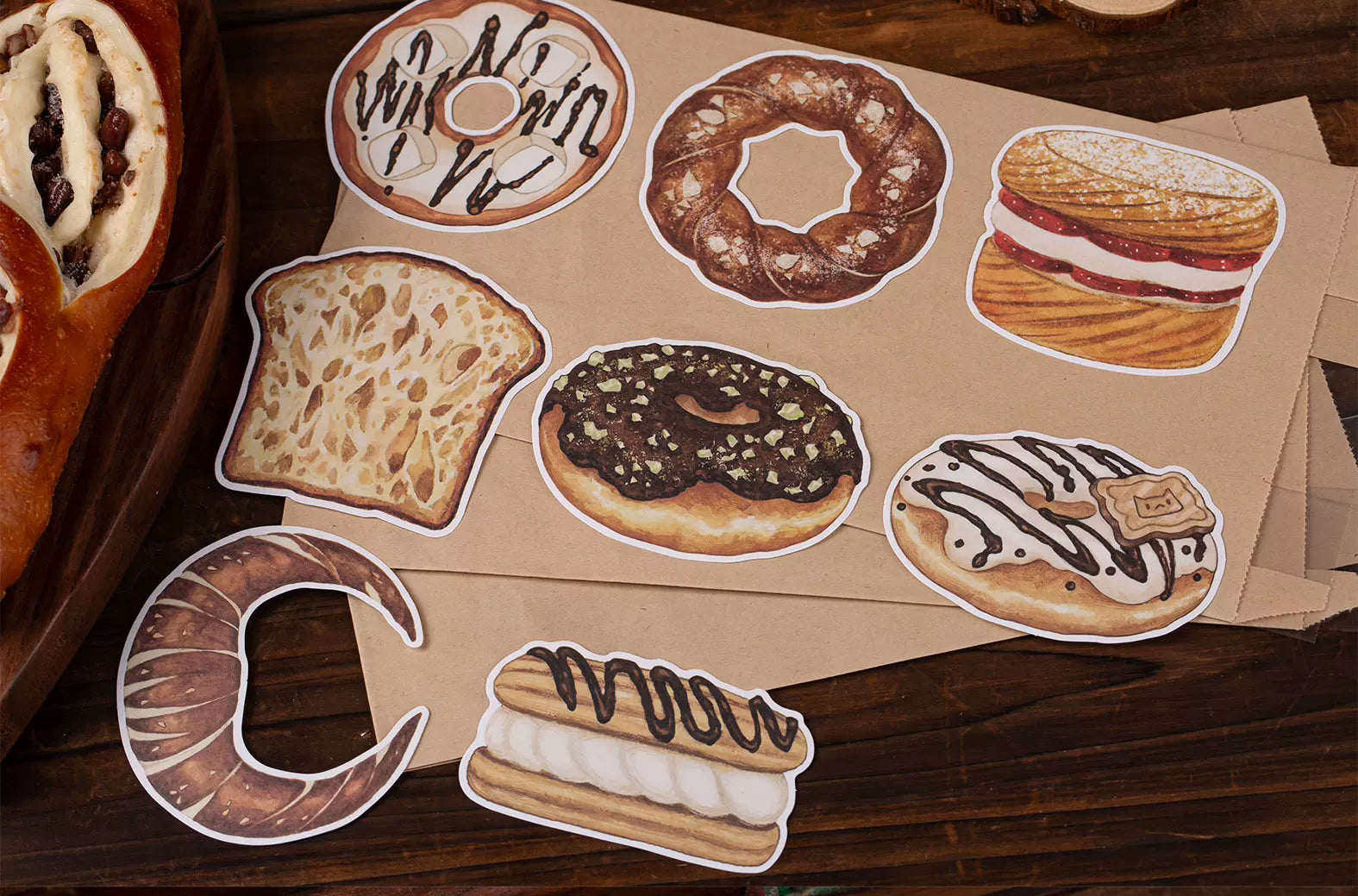 Reco Studio Memo Paper: Lots of Bread