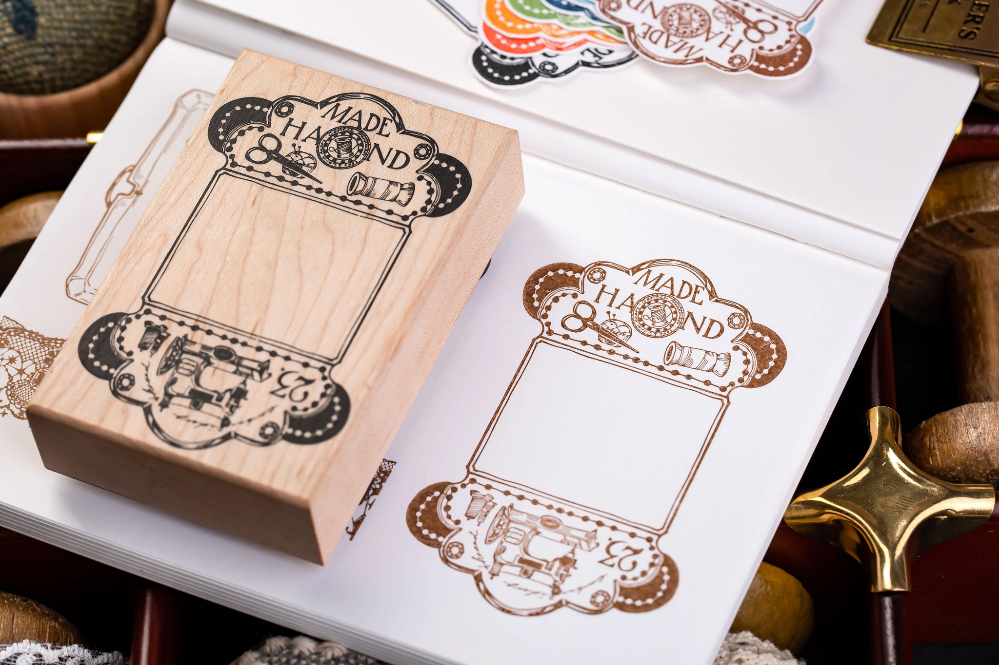 Reco Studio Polymer Stamp: Sewing and Handmade