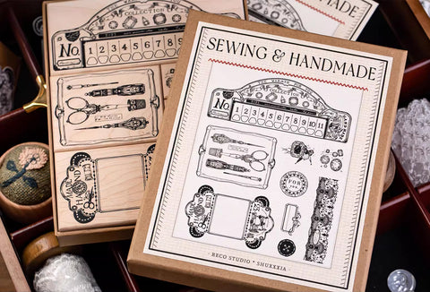 Reco Studio Polymer Stamp: Sewing and Handmade