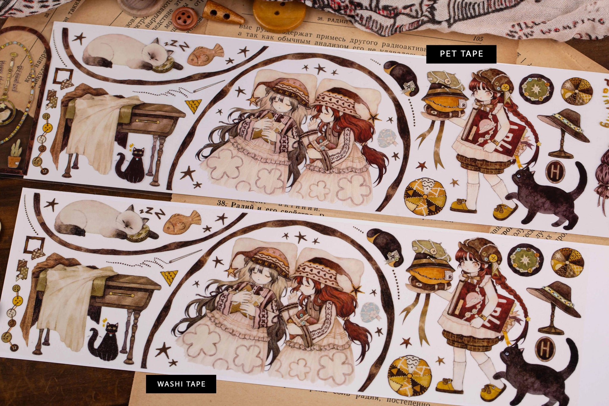Reco Studio Masking Tape: Twin Tales 2