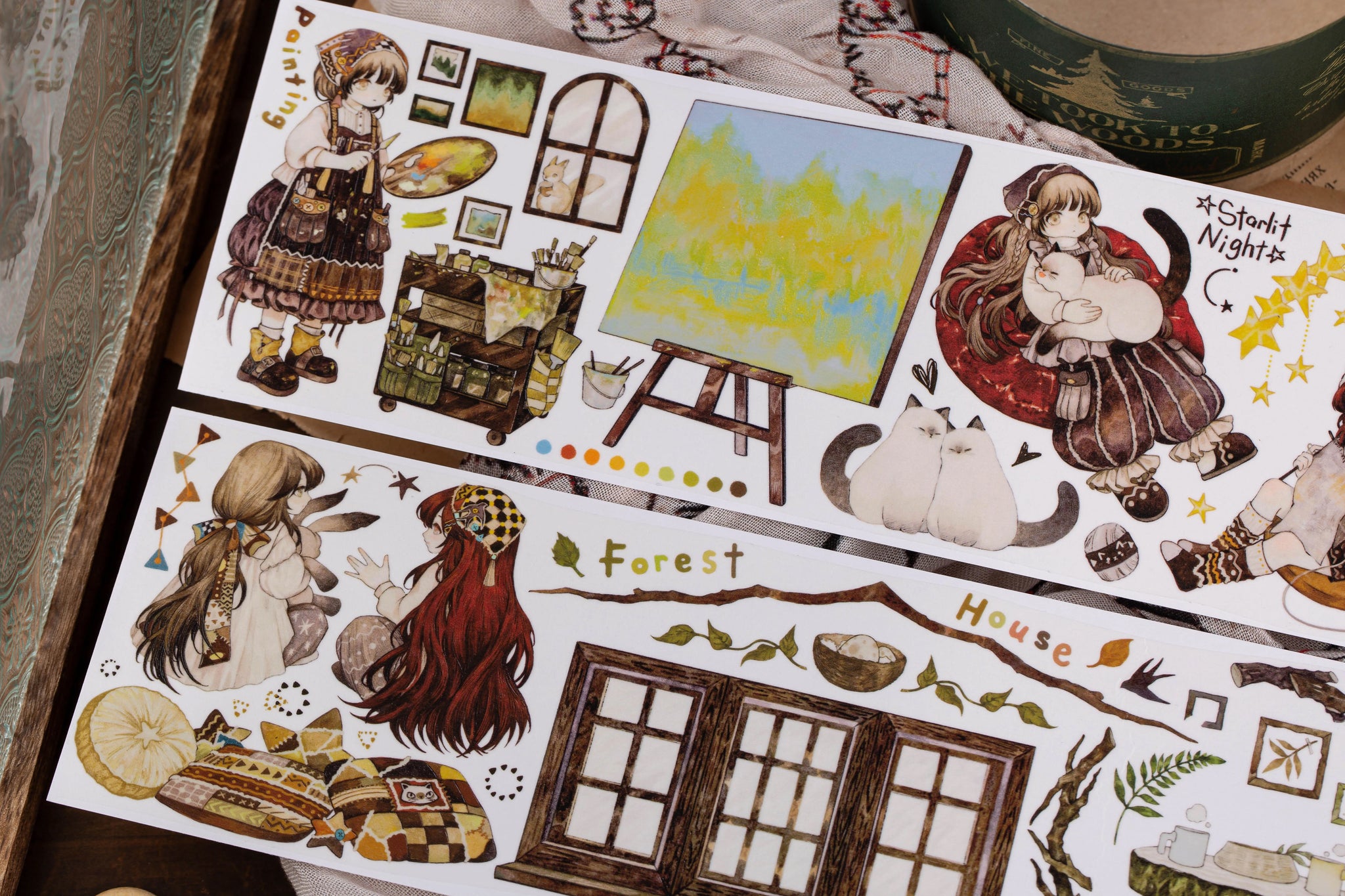 Reco Studio Masking Tape: Twin Tales 2