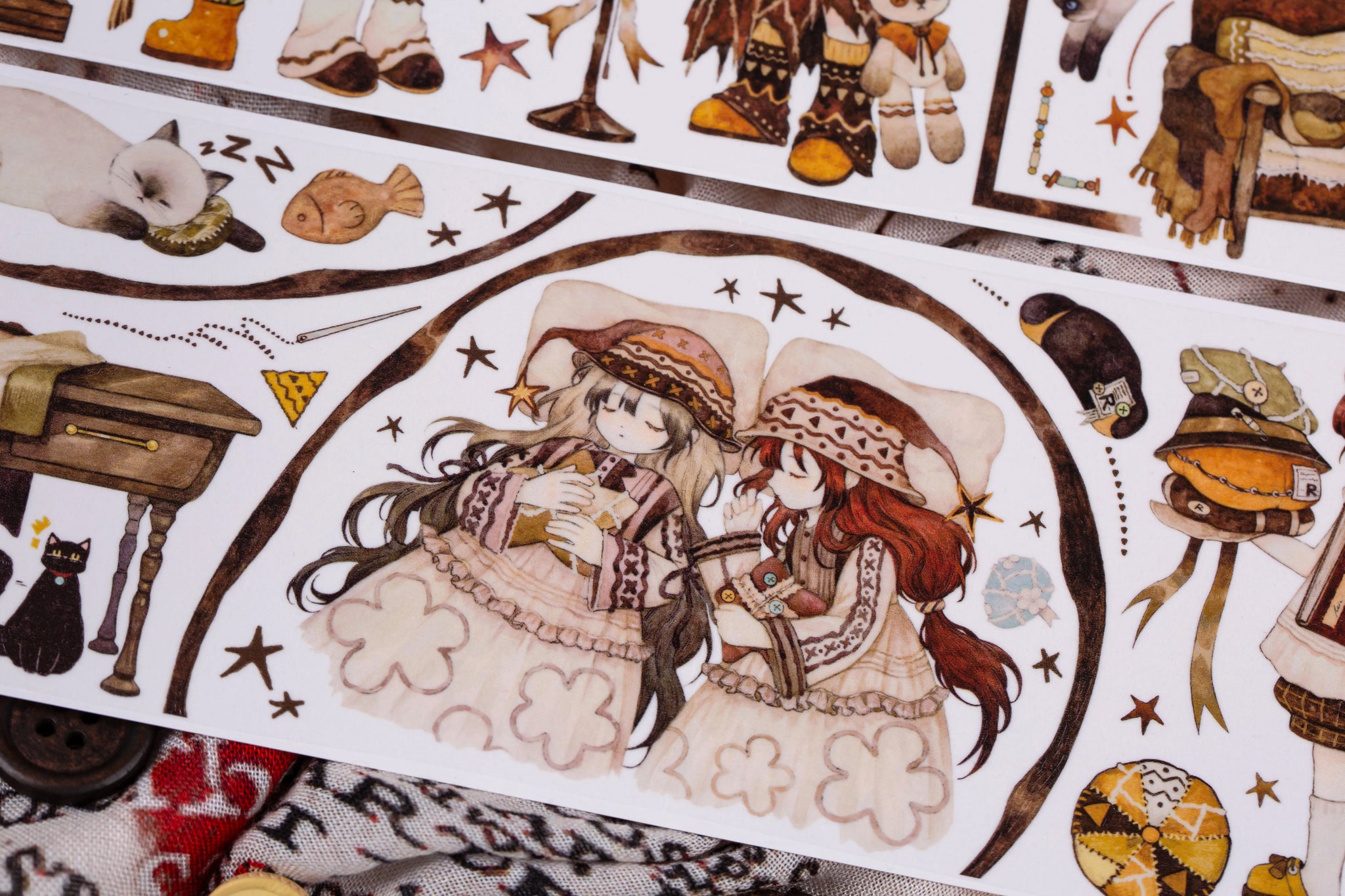 Reco Studio Masking Tape: Twin Tales 2