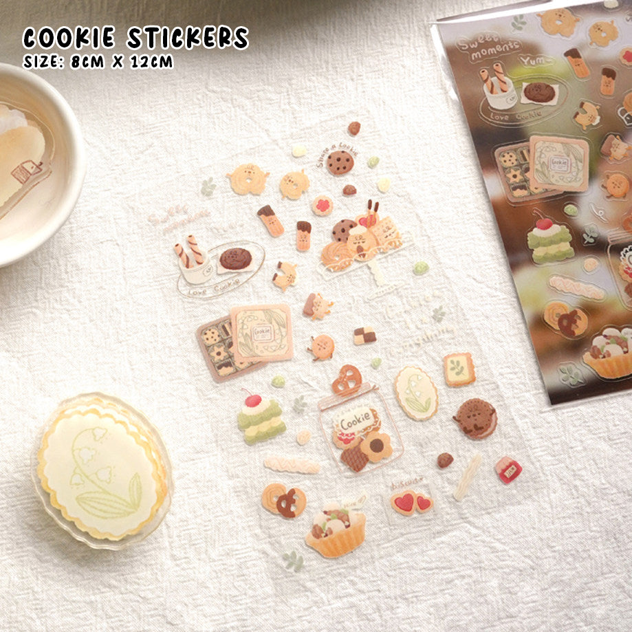 Rolling Island Sticker Sheet: Bread Handicrafts