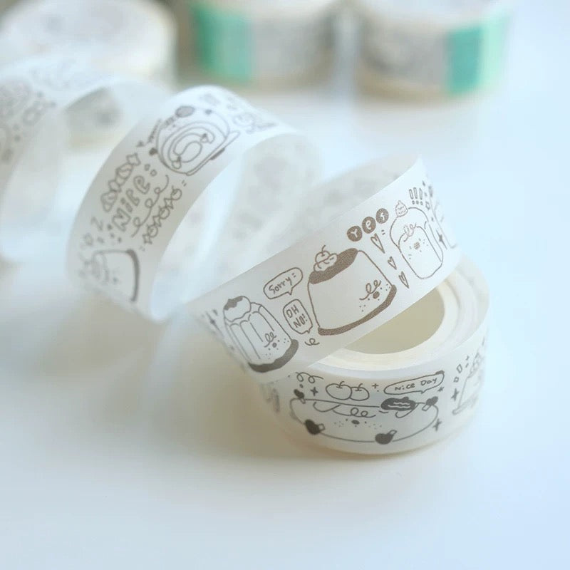 Rolling Island Washi Tape: Bread