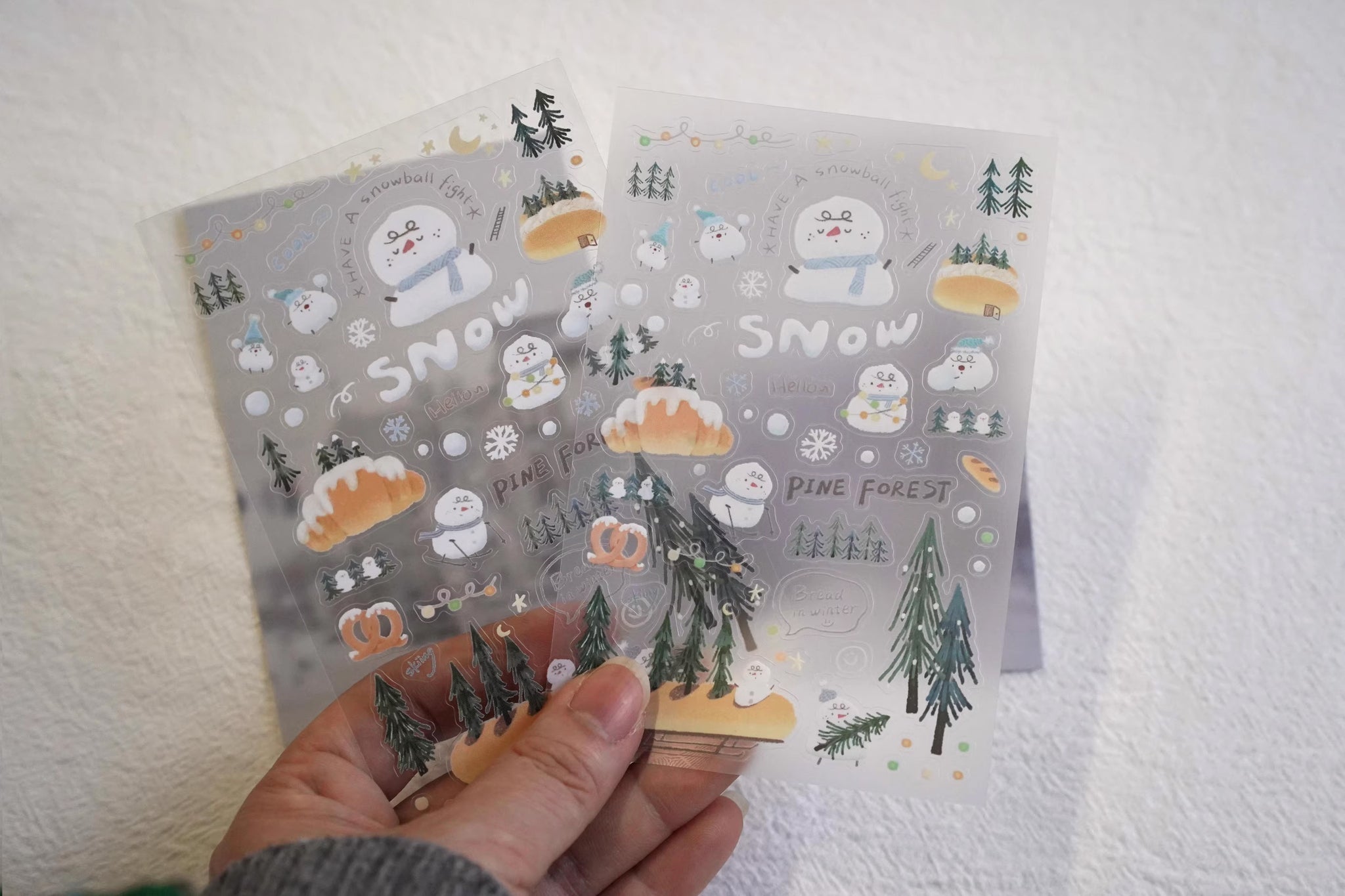 Rolling Island Sticker Sheet: Pine Forest