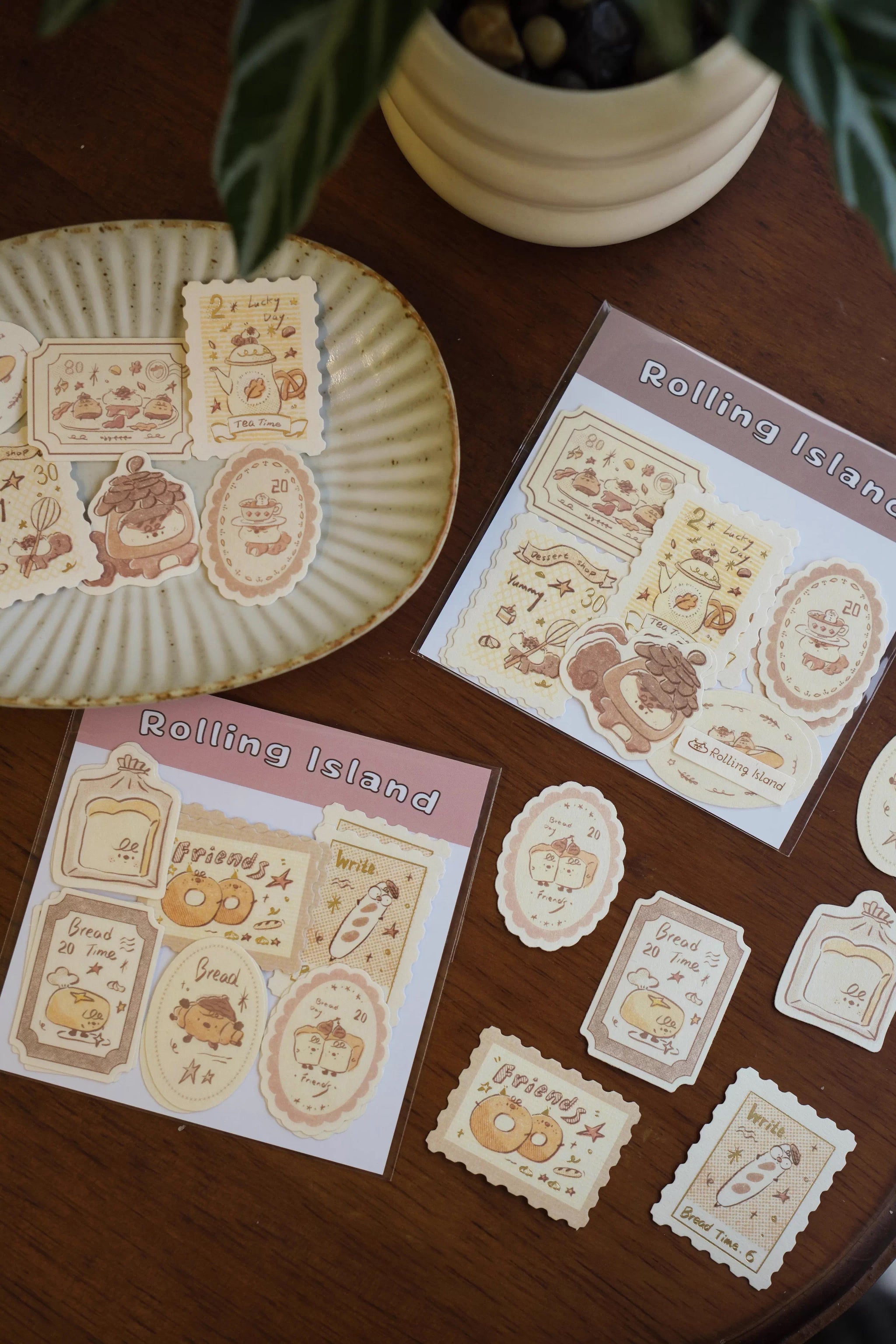 Rolling Island Sticker Pack: Bakery Series