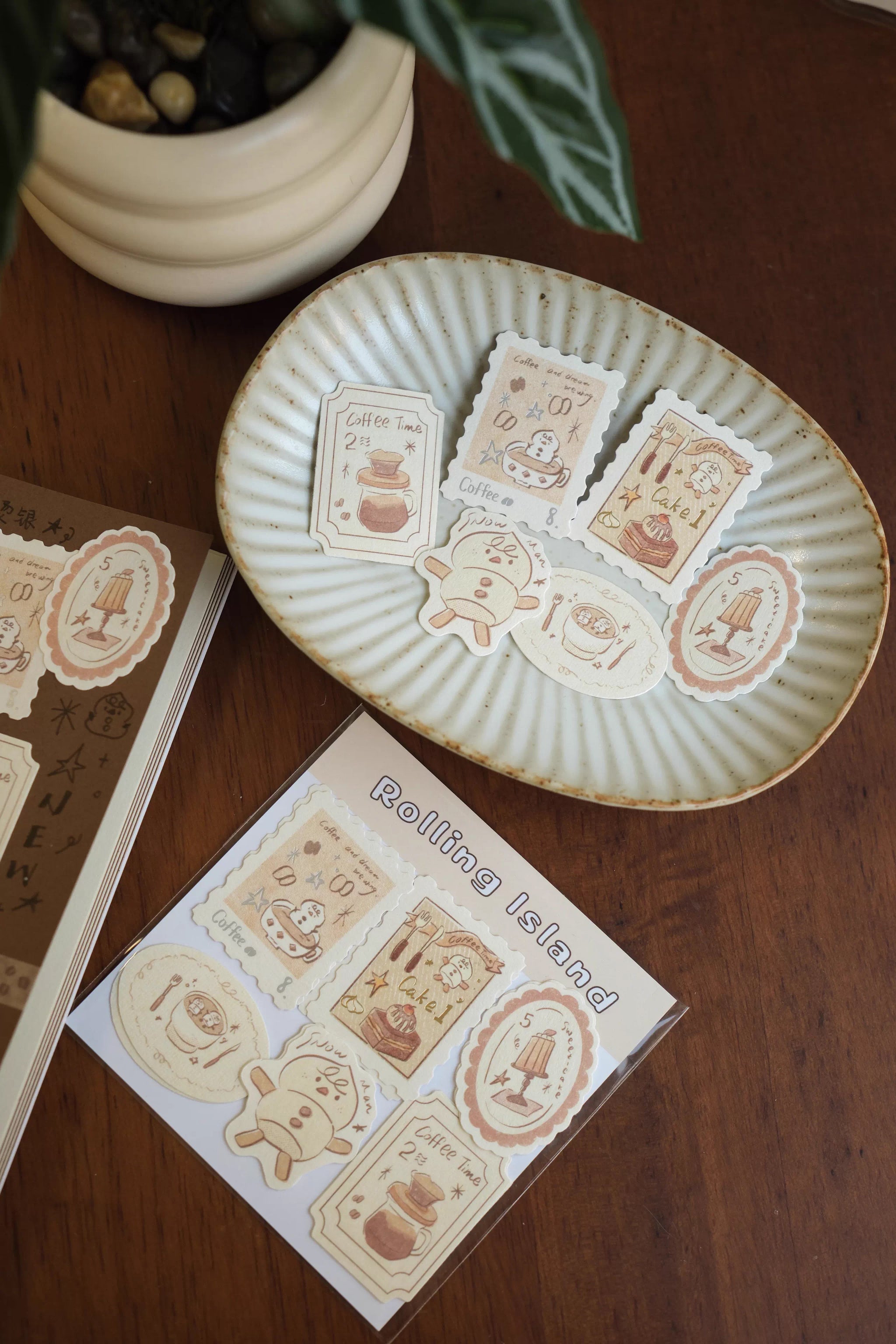 Rolling Island Sticker Pack: Bakery Series